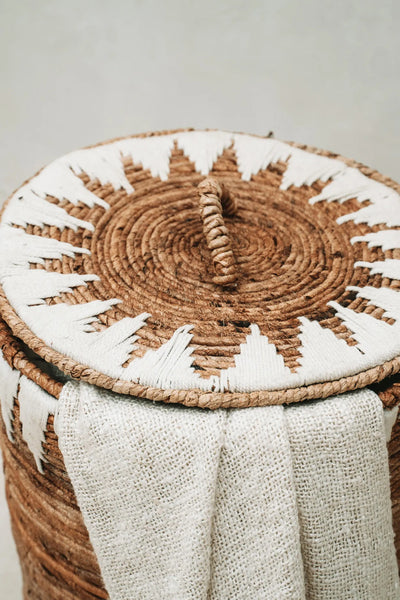 Les paniers à linge cousus banane - M