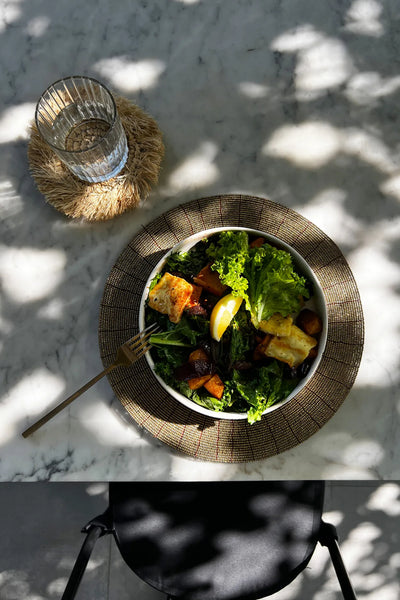 Le Set de Table Perlé - Or