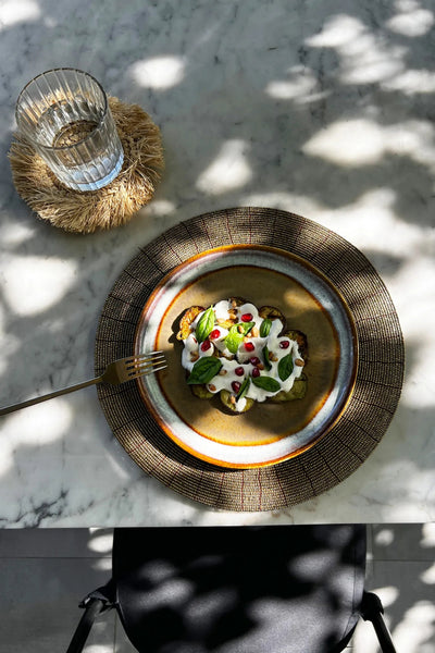 Le Set de Table Perlé - Or