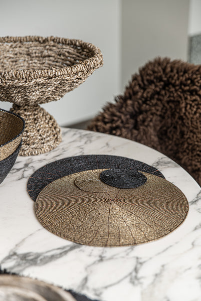 Le Set de Table Perlé - Or