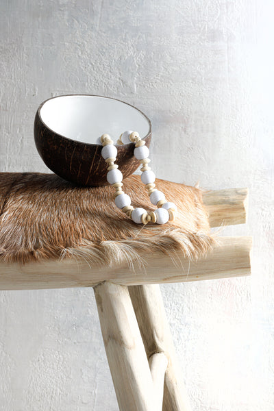 Le Collier Canggu - Blanc Naturel