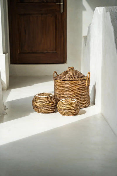 Panier de rangement Colonial - Naturel Brun - M