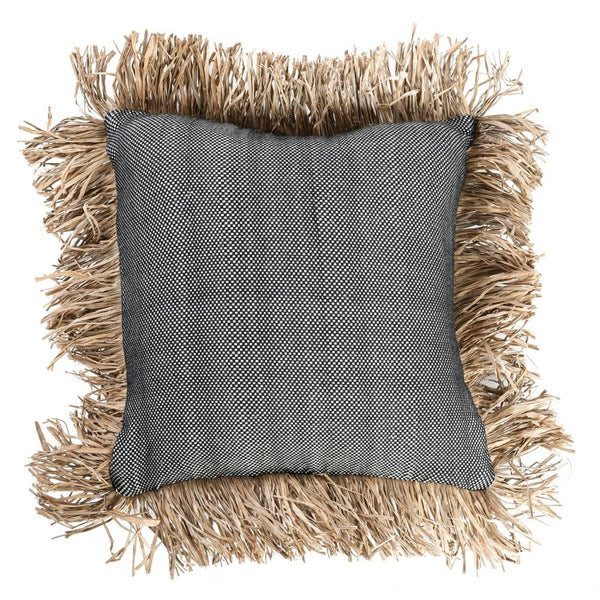 Housse de coussin The Cotton Bonita - Noir Naturel - 40x40