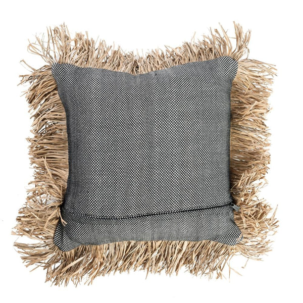 Housse de coussin The Cotton Bonita - Noir Naturel - 40x40