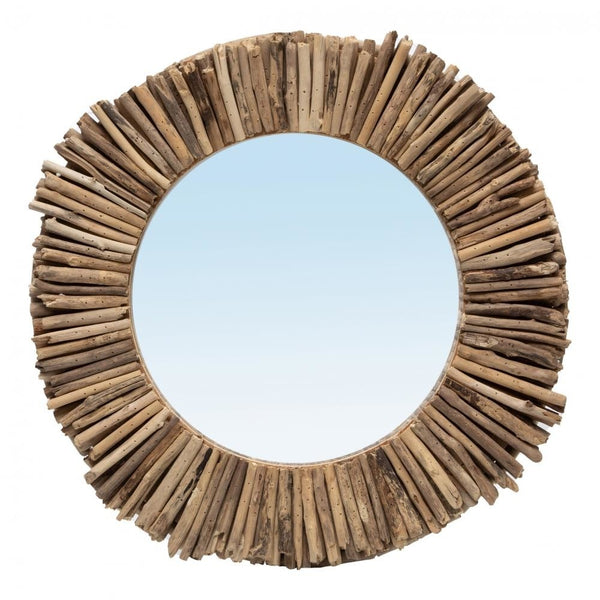 Le Miroir Halo Driftwood - Naturel - M
