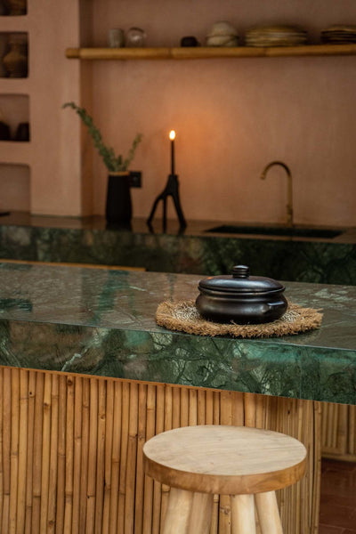 La chaise de bar Kedut - Naturel