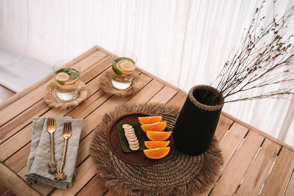 La Serviette en Lin - Beige - Lot de 4