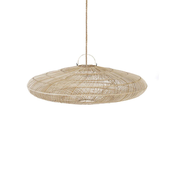La Lampe Suspendue Macaron - Naturel - L