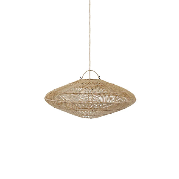 La Lampe Suspendue Macaron - Naturel - M