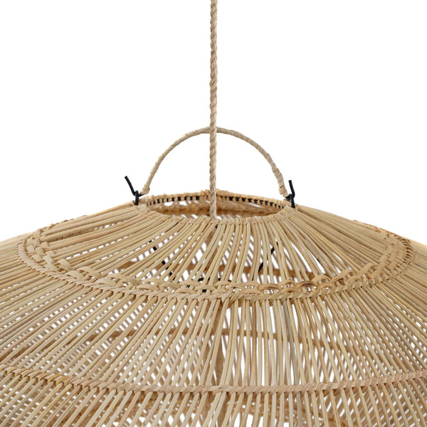 La Lampe Suspendue Macaron - Naturel - M