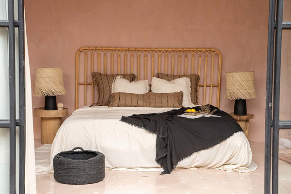 Housse de Coussin Oh My Gee - Beige Noir - 35x100