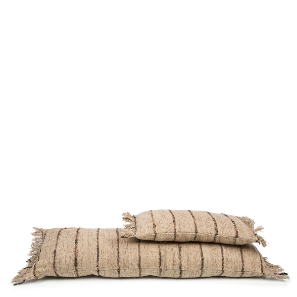 Housse de Coussin Oh My Gee - Beige Noir - 35x100