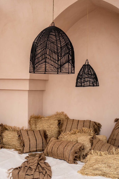 Housse de Coussin Oh My Gee - Beige Noir - 40x40