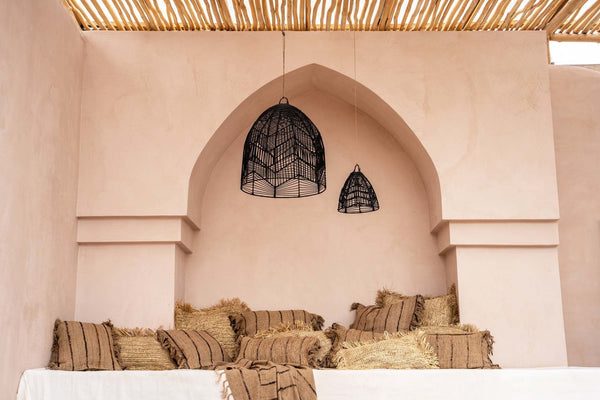 Housse de Coussin Oh My Gee - Beige Noir - 40x40