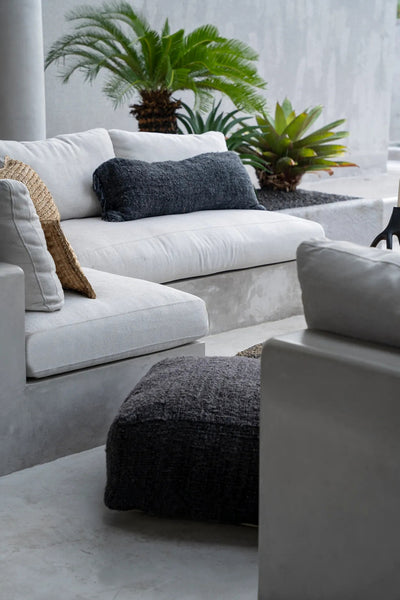 Housse de Coussin Oh My Gee - Noir Marine - 35x100