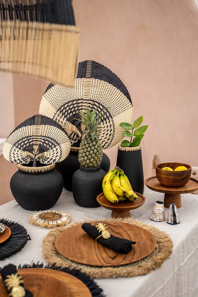 Le Vase Peaky - Noir - M