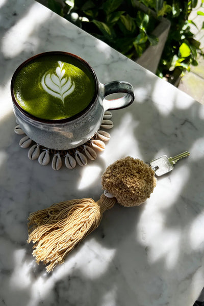 Le Porte-Clés Pompon - Moka