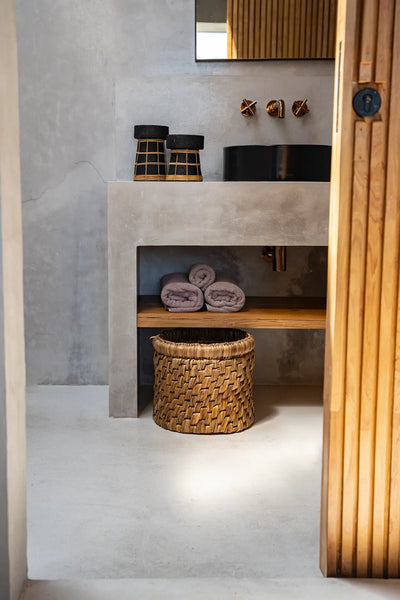 Bougeoir The Serene - Noir Naturel - L