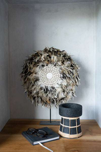 Bougeoir The Serene - Noir Naturel - M