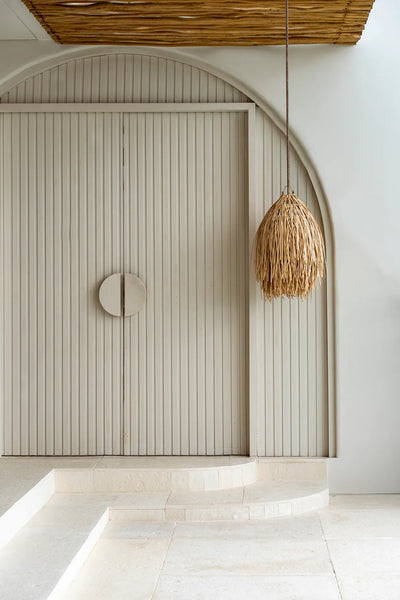 La Lampe Suspendue Shaggy - Naturel - M