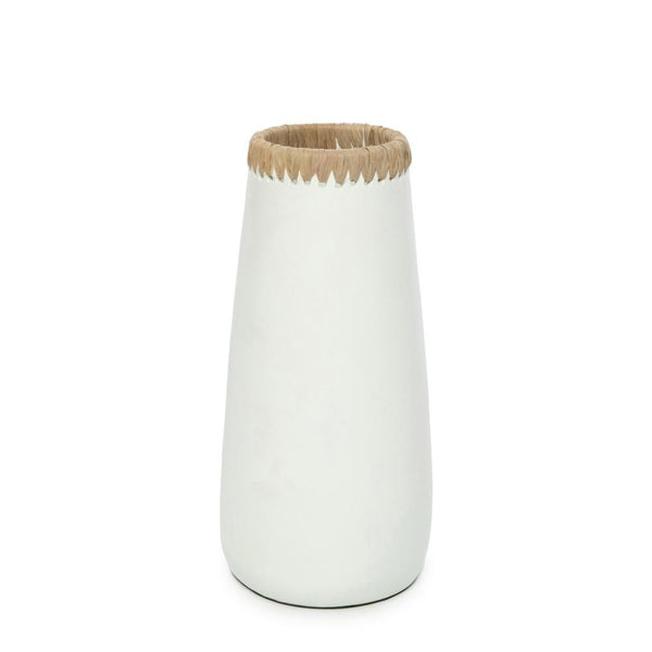 Le Vase Sneaky - Blanc Naturel - L