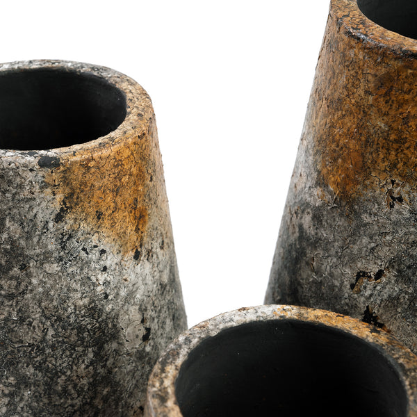 Le Vase Spooky - Gris Antique - M