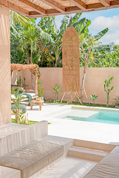 Lampe Suspendue Calmar - Naturel - L