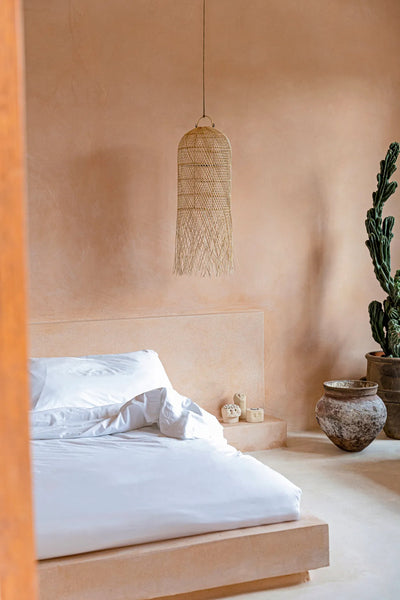 Lampe Suspendue Calmar - Naturel - M