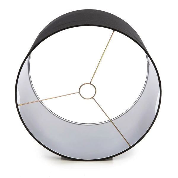 La lampe de table en bois de teck - Noir naturel