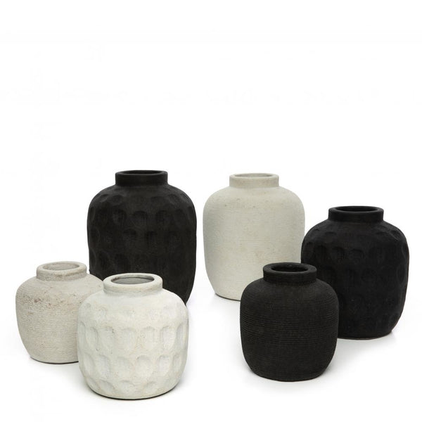 Le Vase Tendance - Noir - M