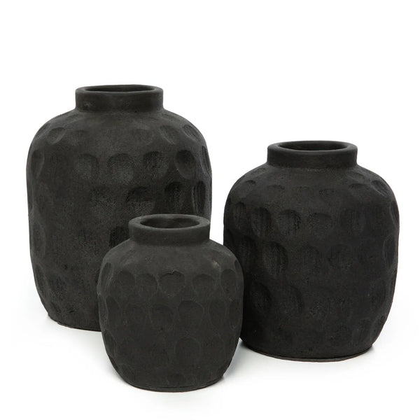 Le Vase Tendance - Noir - S