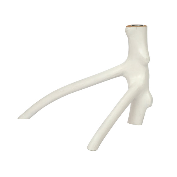 Bougeoir Triple Twig - Blanc