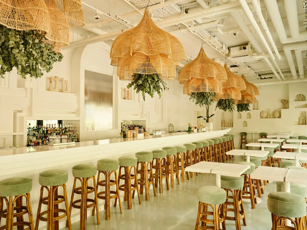 La Lampe Suspendue Fouettée - Naturel - XL