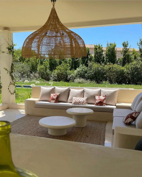 La Lampe Suspendue Fouettée - Naturel - XL