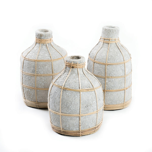 Le Vase Whoopy - Gris Béton Naturel - M