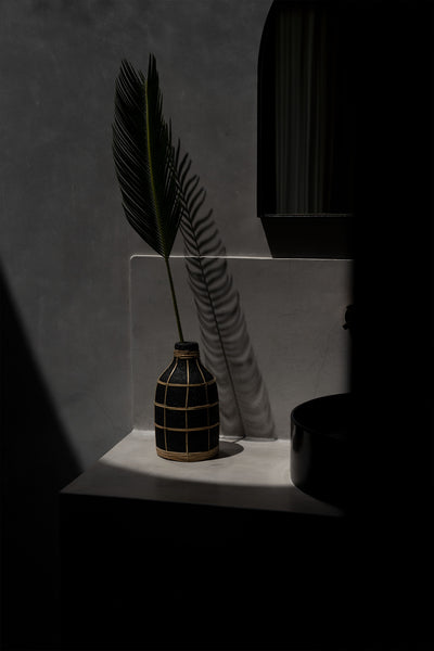 Le Vase Whoopy - Noir Naturel - L