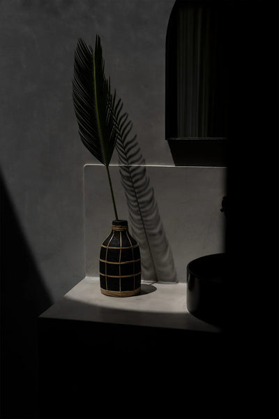 Le Vase Whoopy - Noir Naturel - L