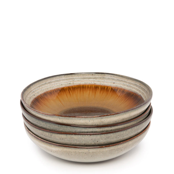 Assiette à Pâtes Comporta - L - Lot de 4