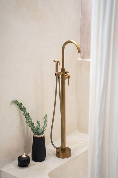 Bougeoir Statue #27 de Sumba - Noir