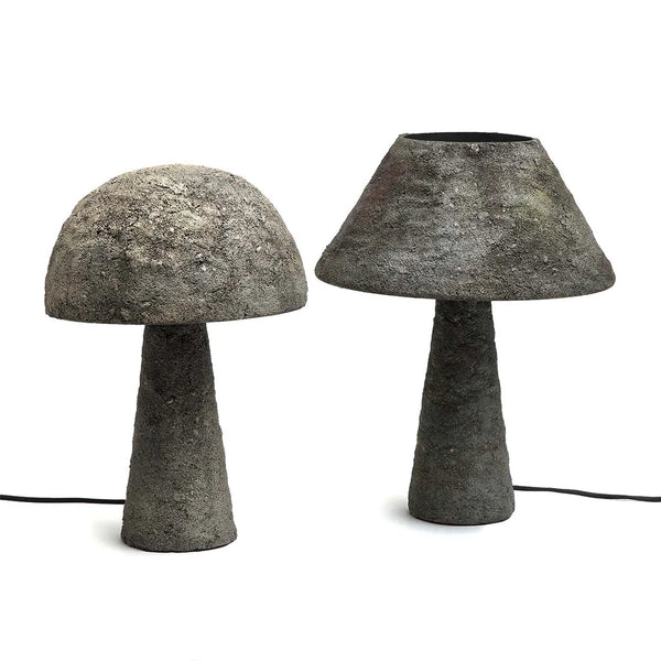 La lampe de table champignon en béton