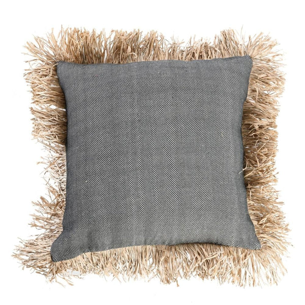 Housse de coussin The Cotton Bonita - Noir Naturel - 60x60