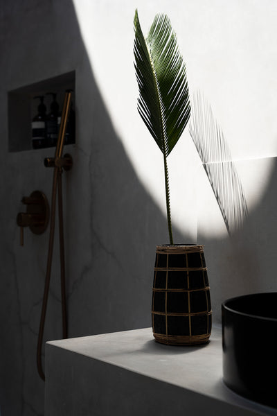 Le Vase Cutie - Noir Naturel - S