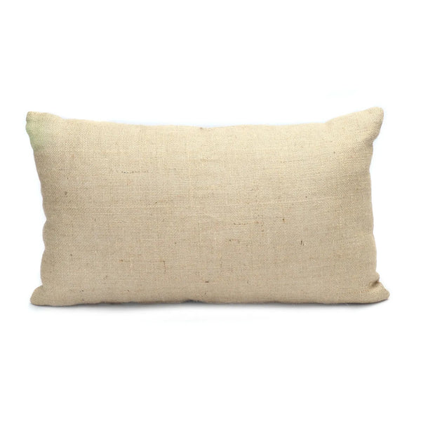 La Housse de Coussin en Jute - Naturel - 60x30