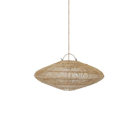 La Lampe Suspendue Macaron - Naturel - M