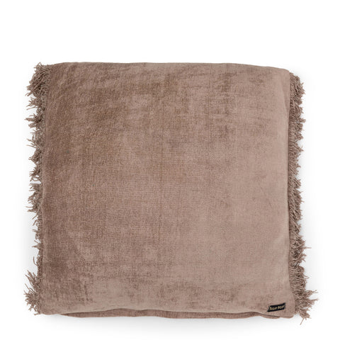 Housse de Coussin Oh My Gee - Velours Béton - 60x60