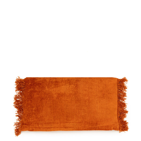 Housse de Coussin Oh My Gee - Velours Rouille - 30x50