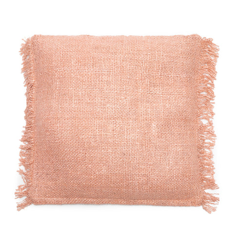 Housse de Coussin Oh My Gee - Rose Saumon - 60x60