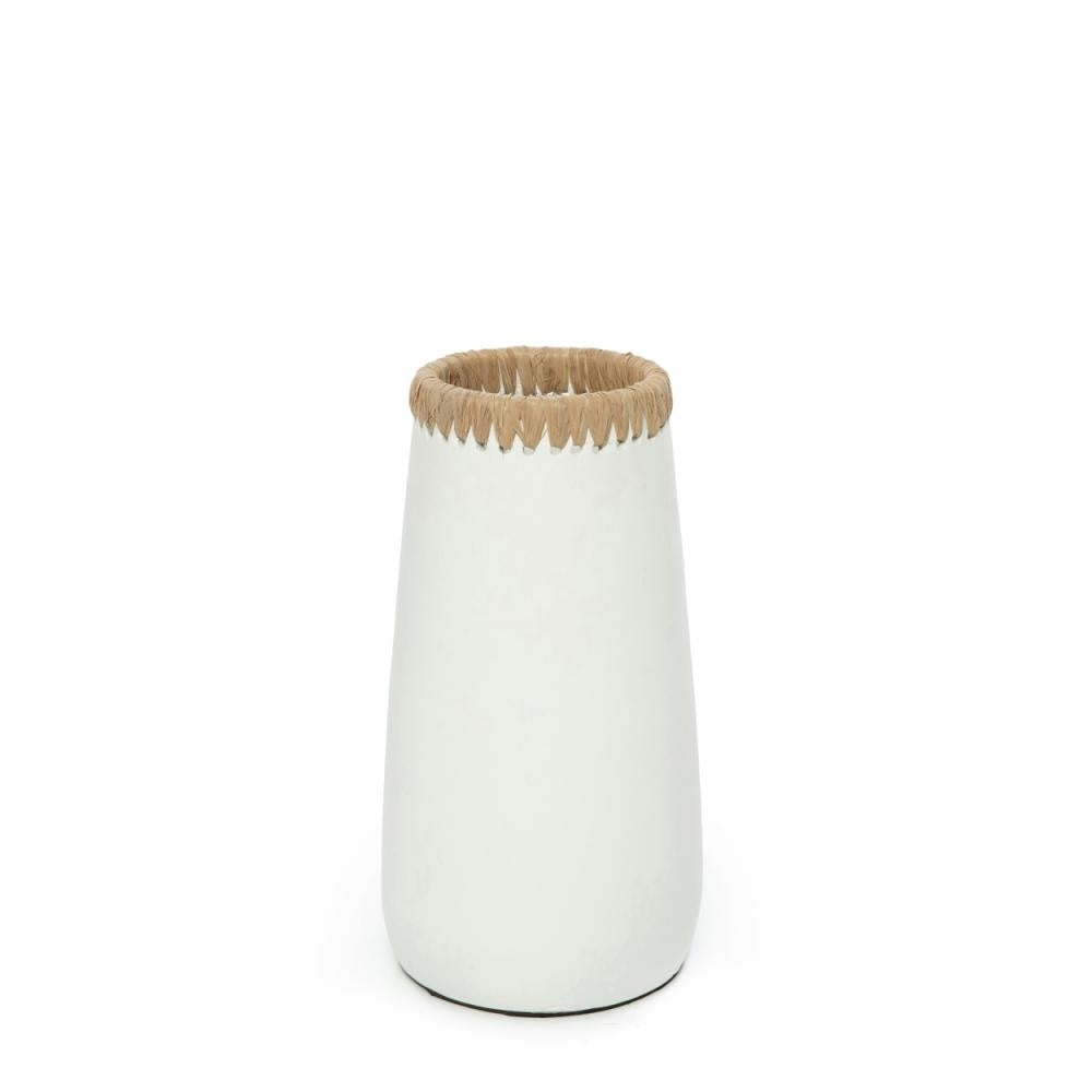 Le Vase Sneaky - Blanc Naturel - M