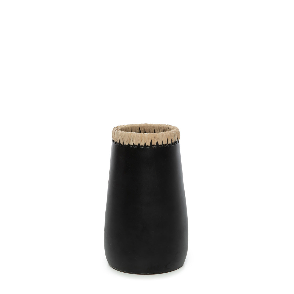 Le Vase Sneaky - Noir Naturel - S