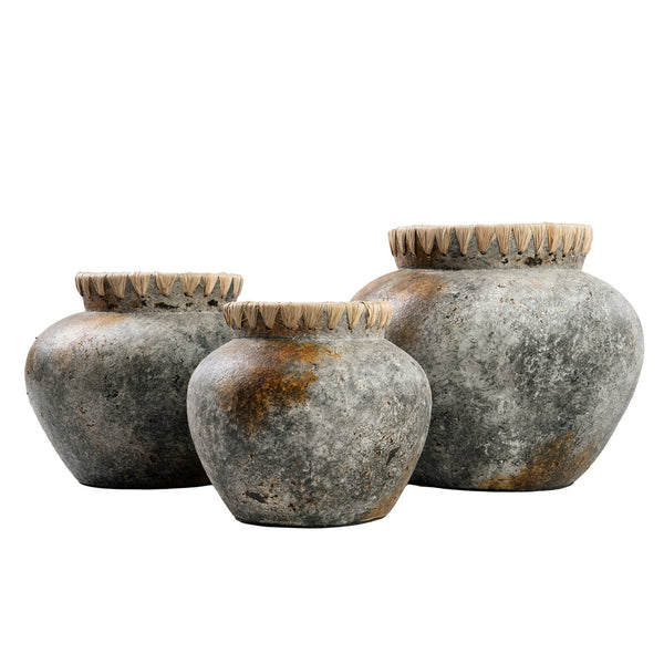 Le Vase Styly - Gris Antique - S